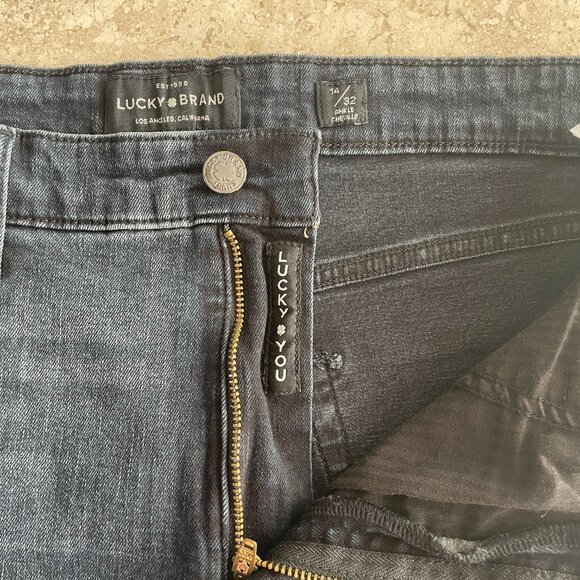 Lucky Brand Women's Bridgette Skinny Dark Wash Jeans, Size 14 EUC - Picture 5 of 9
